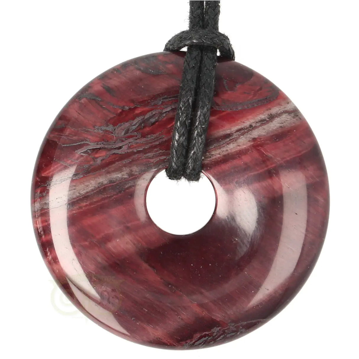 Roter Tigeraugen-Donut Nr. 12 - Ø 4 cm