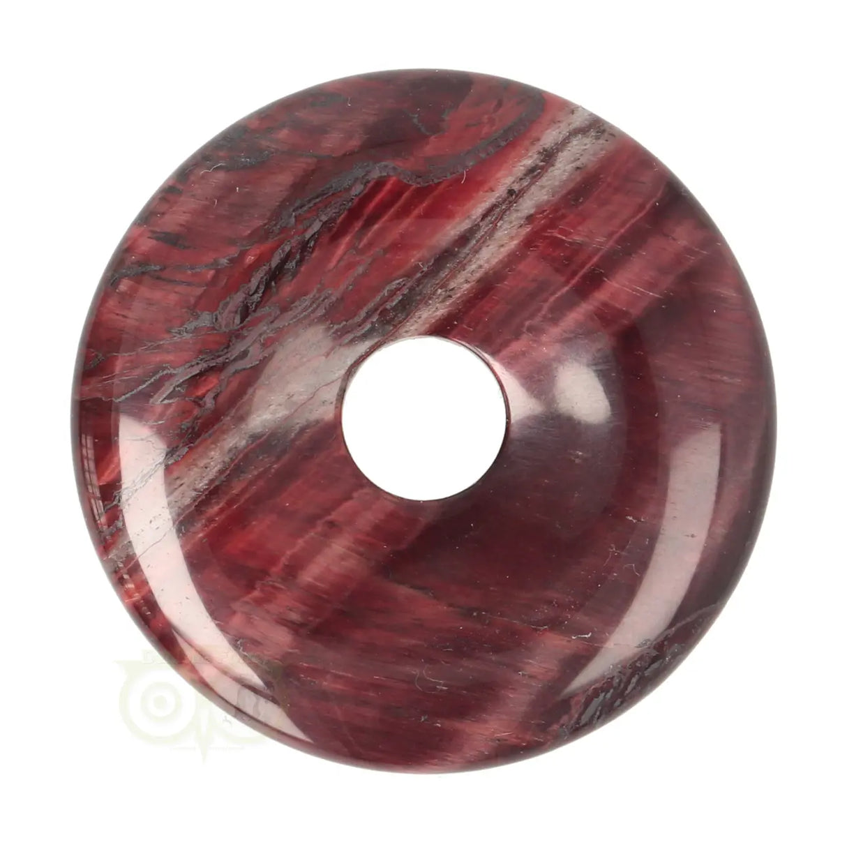 Roter Tigeraugen-Donut Nr. 12 - Ø 4 cm