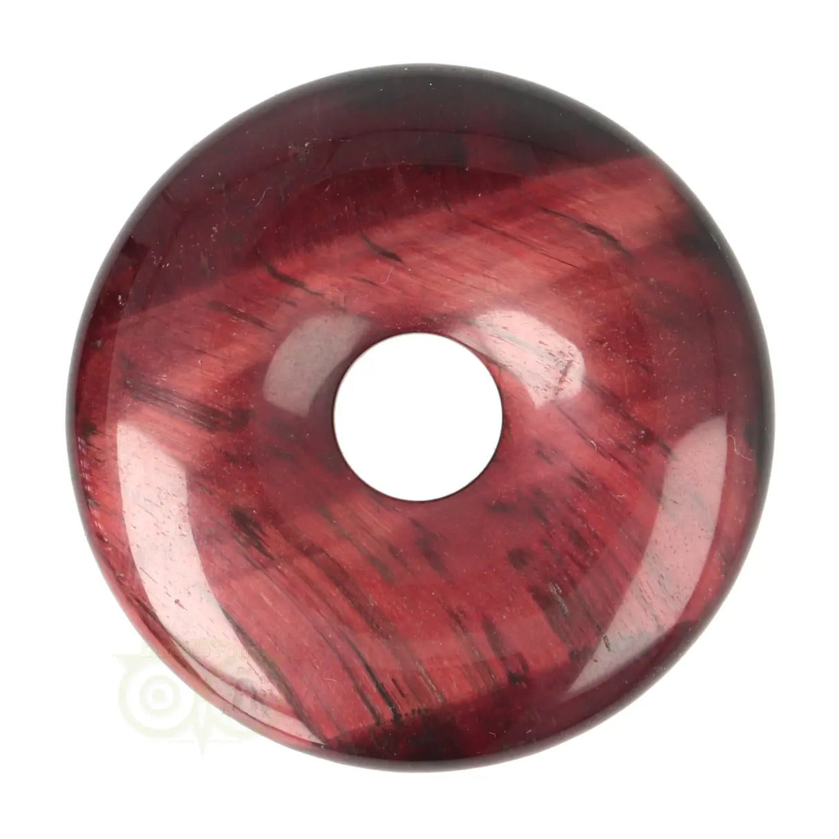 Rode Tijgeroog Donut Nr 14 - Ø 4 cm