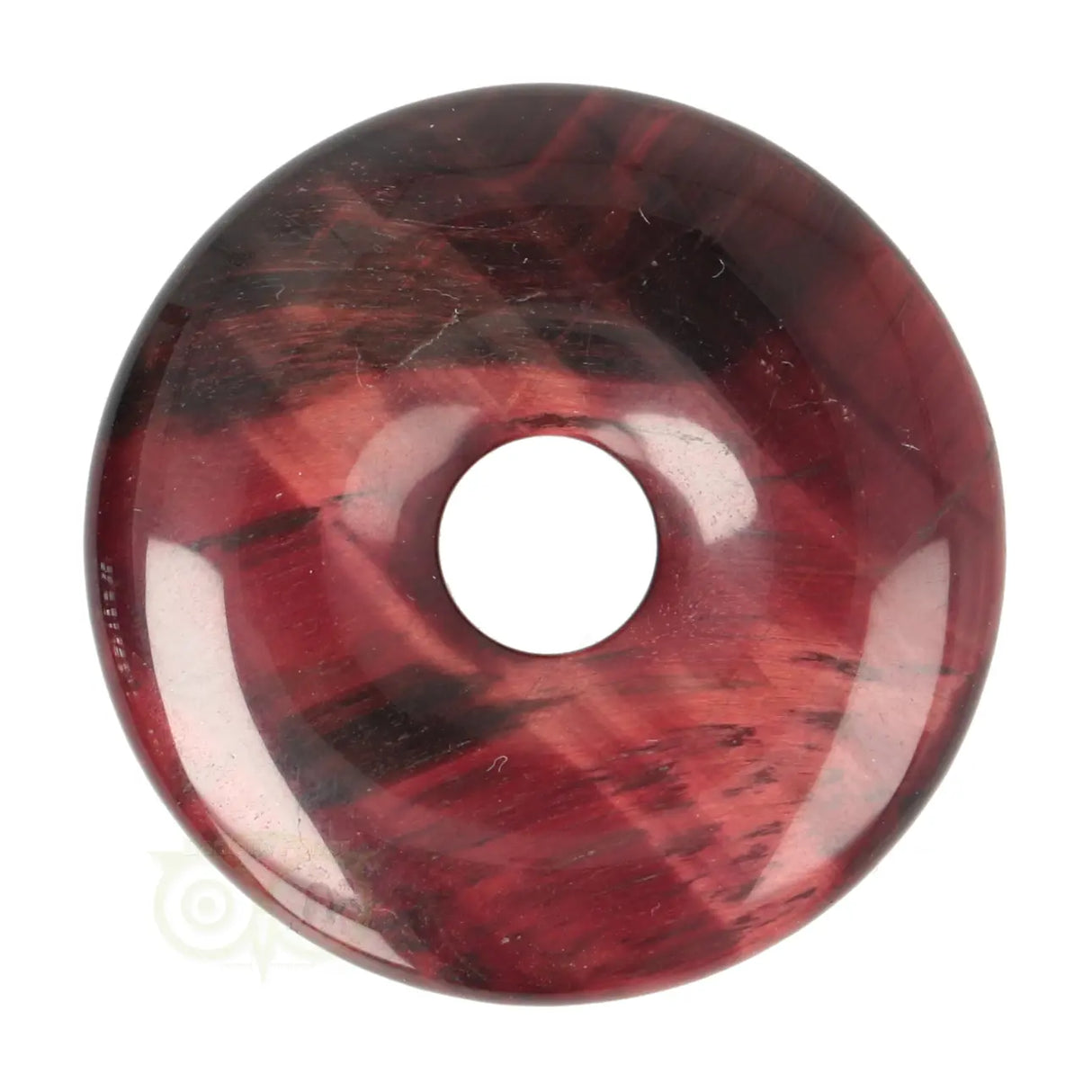 Rode Tijgeroog Donut Nr 14 - Ø 4 cm