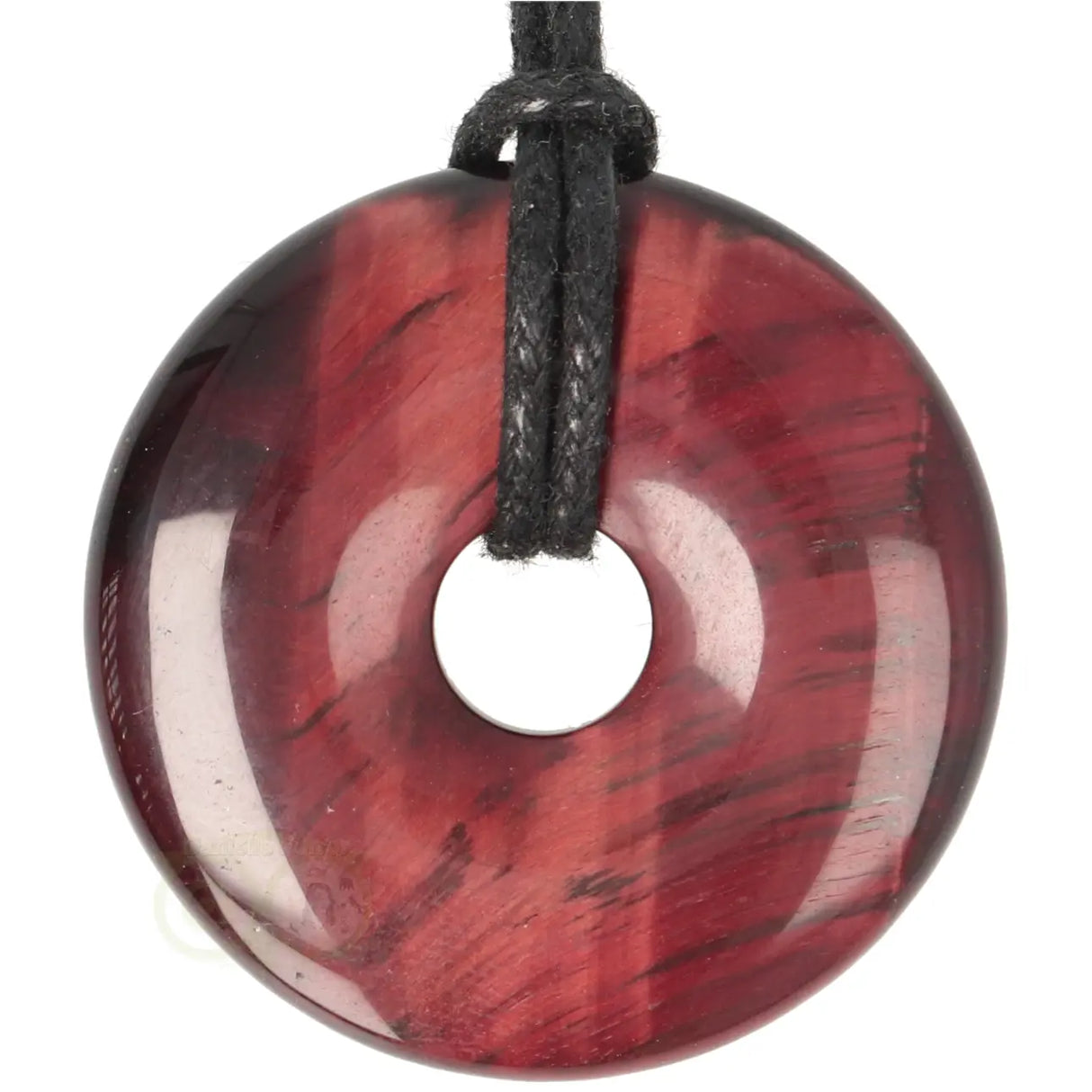 Rode Tijgeroog Donut Nr 14 - Ø 4 cm