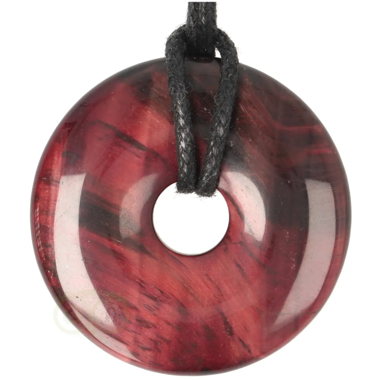 Rode Tijgeroog Donut Nr 14 - Ø 4 cm