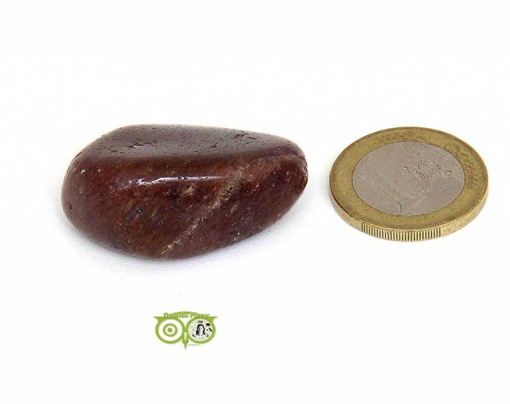 Roter Aventurin-Trommelstein Nr. 2