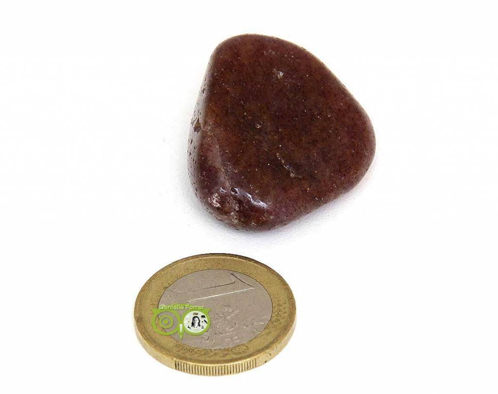 Roter Aventurin-Trommelstein Nr. 2