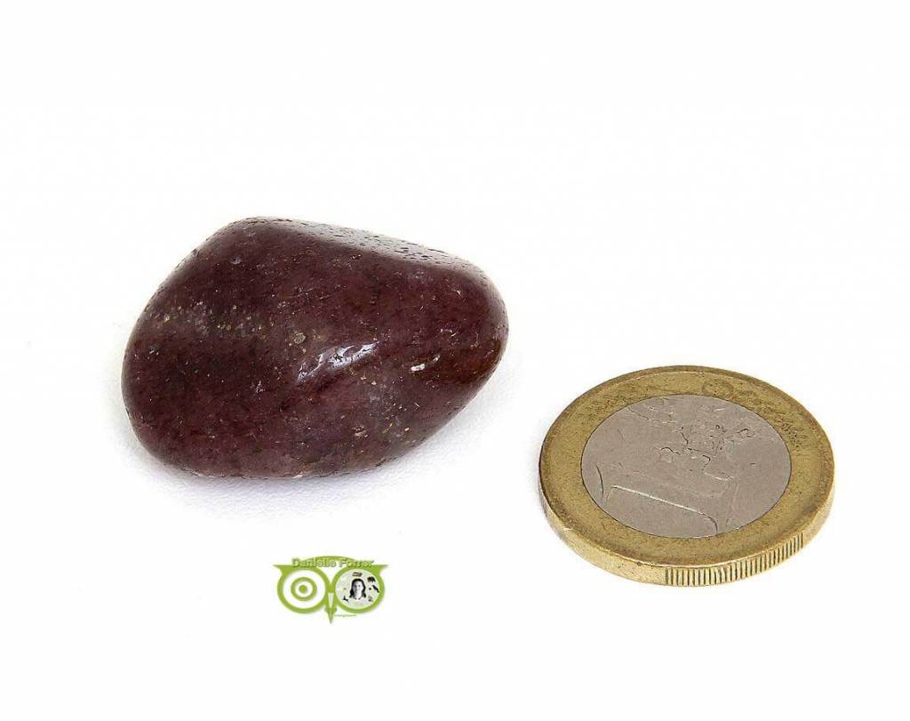 Roter Aventurin-Trommelstein Nr. 4 – 18 Gramm