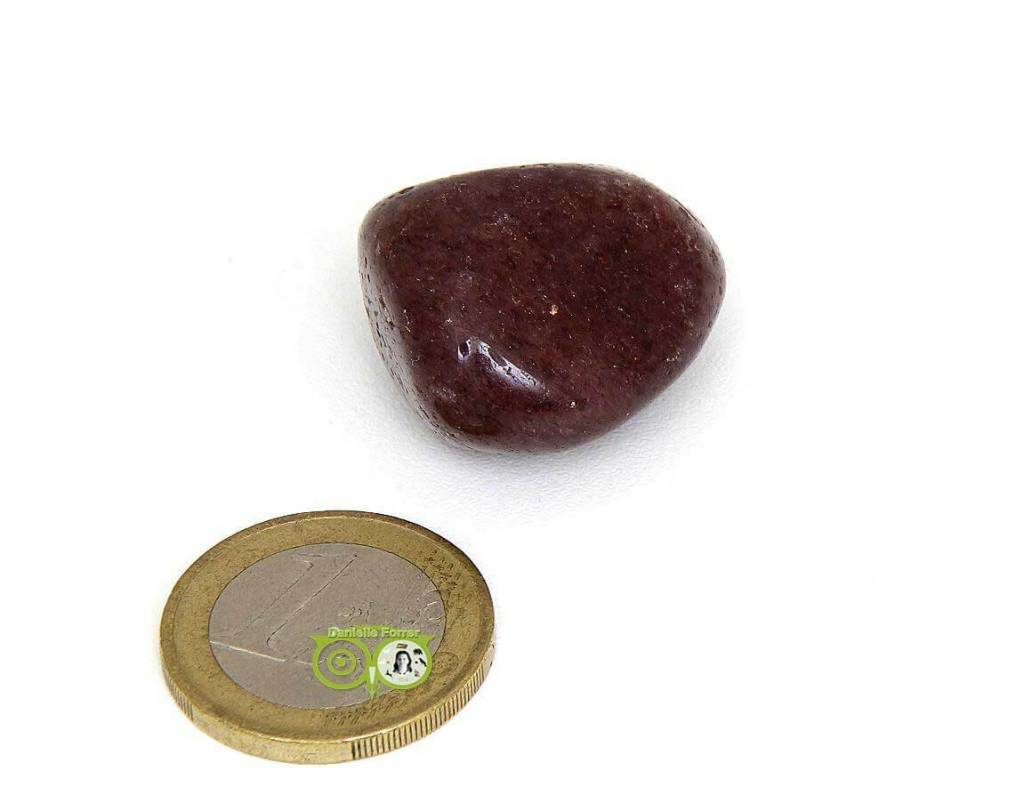 Roter Aventurin-Trommelstein Nr. 4 – 18 Gramm