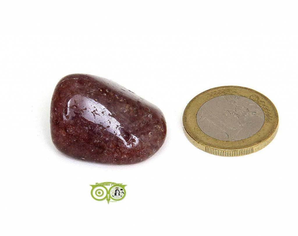 Rode Aventurijn Knuffelsteen Nr 6