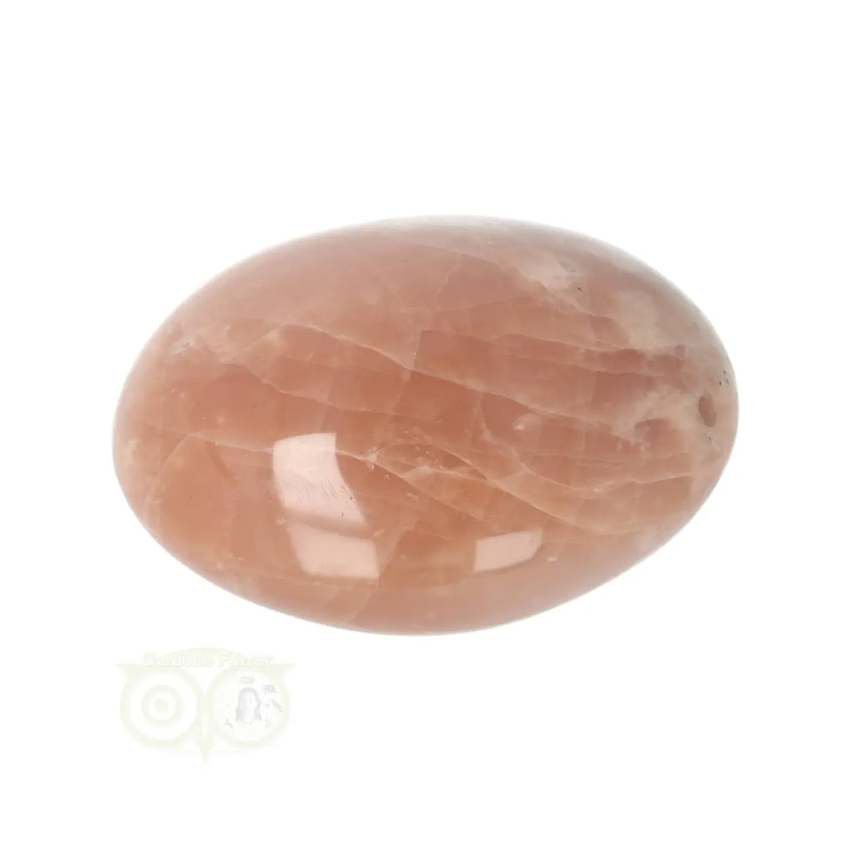 Pink Moonstone Hand Stone No. 74