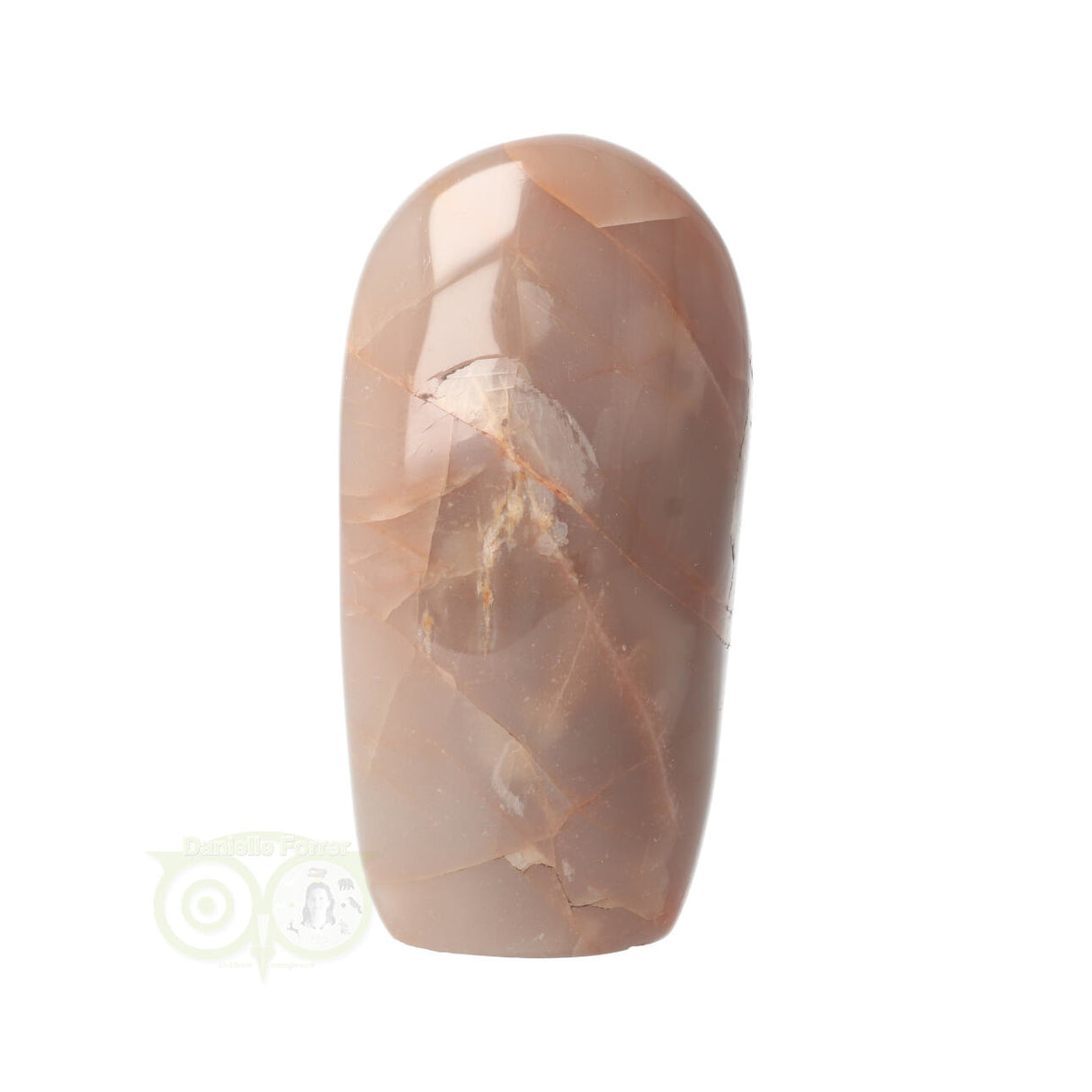 Roze Maansteen sculptuur Nr 14