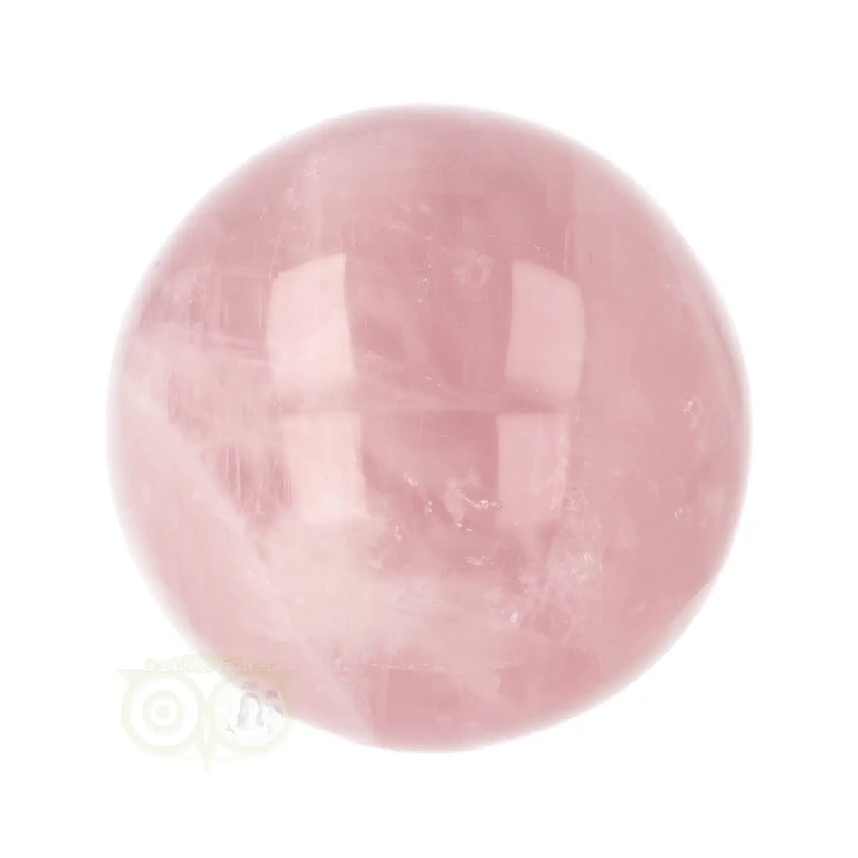 Rose quartz ball No. 24 - Ø 8.10 cm