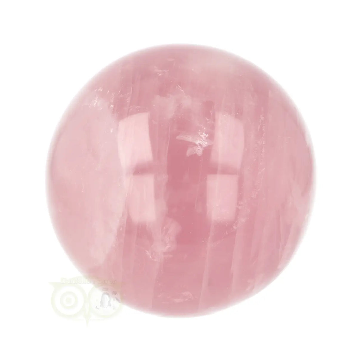 Rose quartz ball No. 24 - Ø 8.10 cm