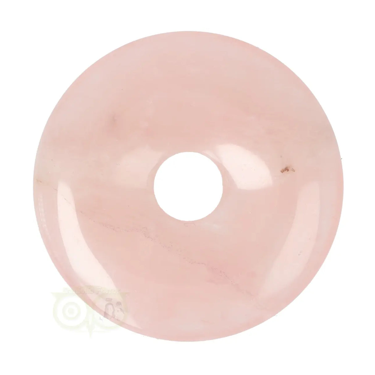 Rozenkwarts donut hanger Nr 17 - Ø 4 cm