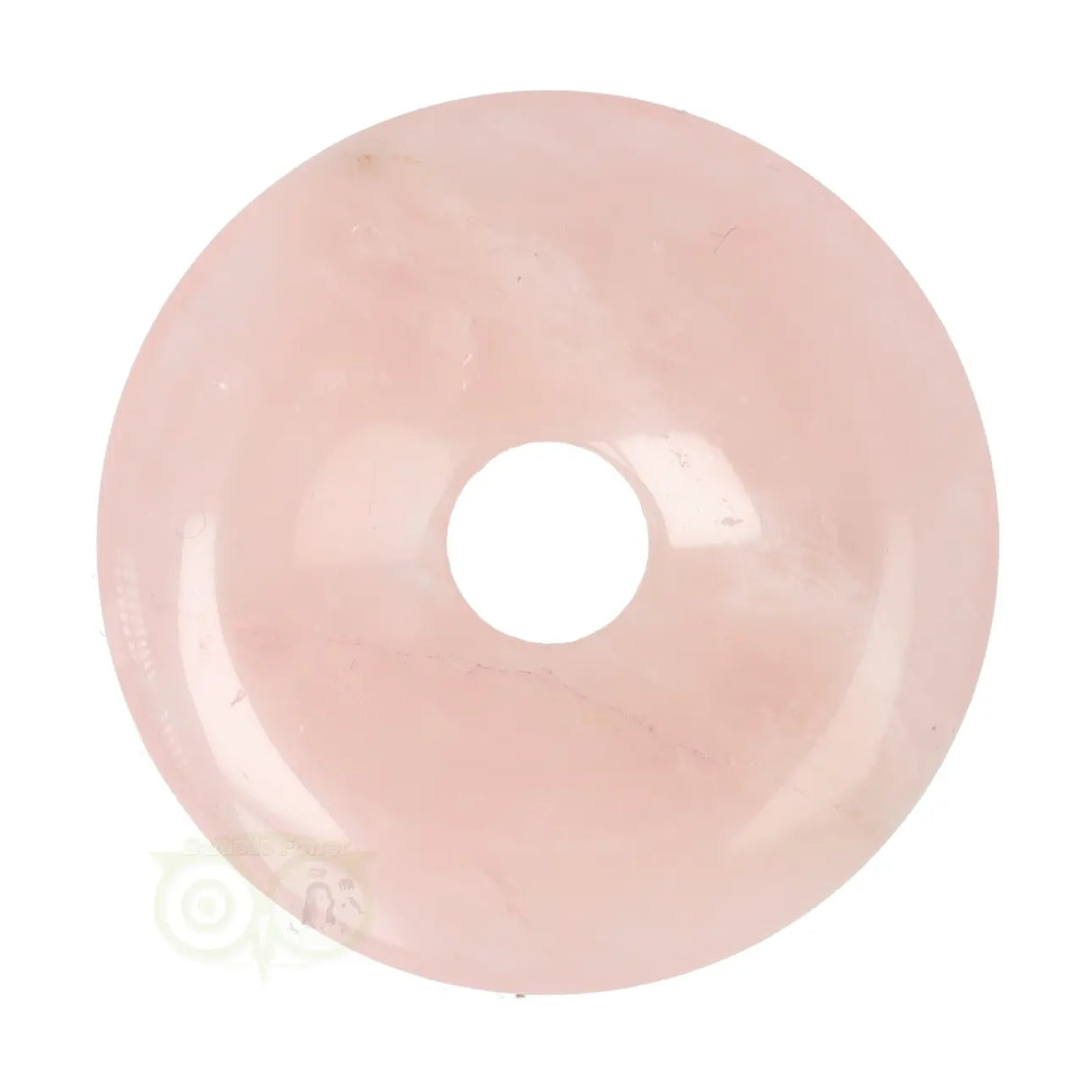 Rozenkwarts donut hanger Nr 17 - Ø 4 cm