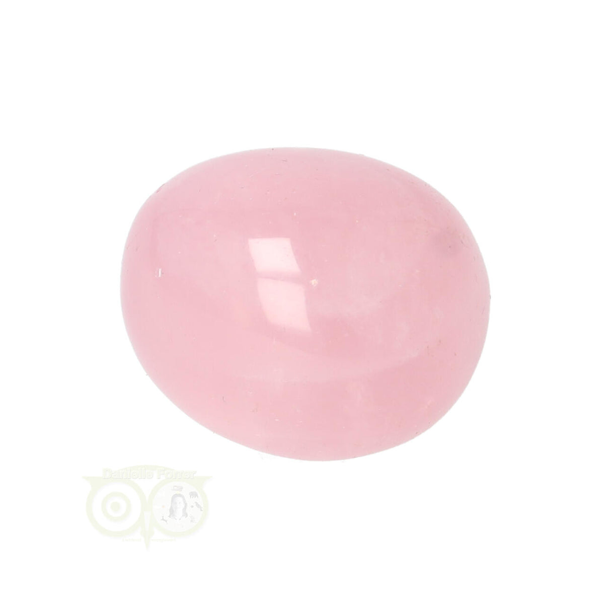 Rose Quartz Rounded Hand Stone No. 12