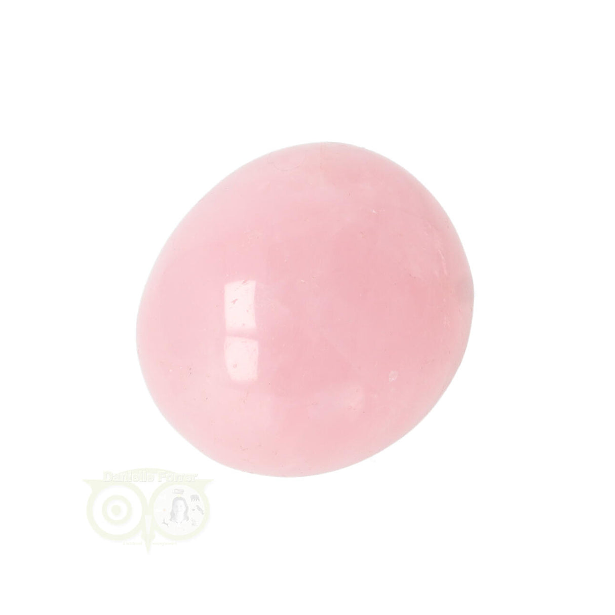 Rose Quartz Rounded Hand Stone No. 16