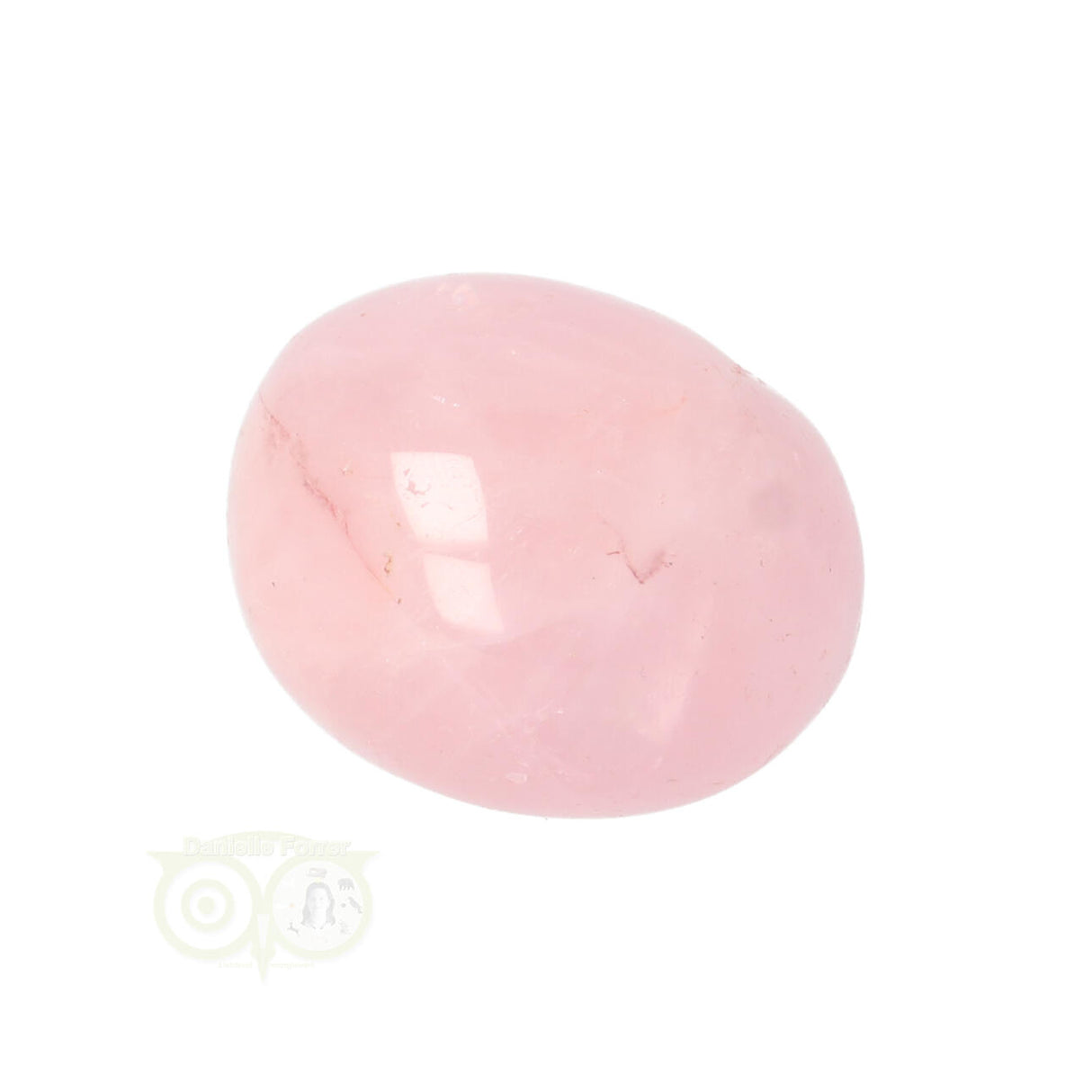 Rose Quartz Rounded Hand Stone No. 16