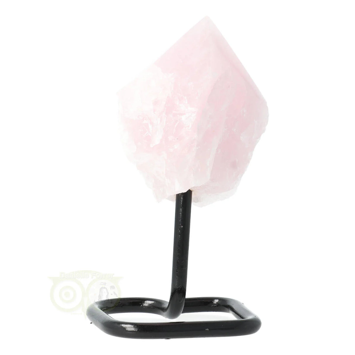 Rosenquarzspitze auf Ständer Nr. 16