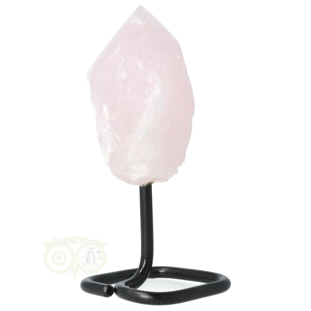 Rosenquarzspitze auf Ständer Nr. 7