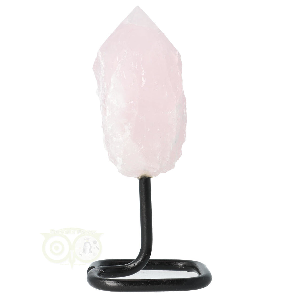 Rosenquarzspitze auf Ständer Nr. 7