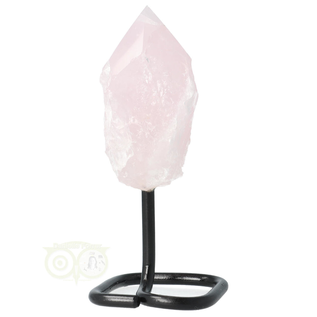 Rosenquarzspitze auf Ständer Nr. 7