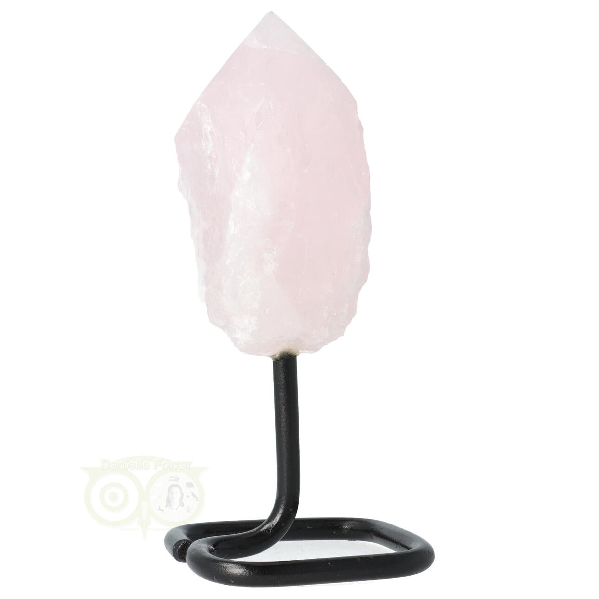 Rosenquarzspitze auf Ständer Nr. 7