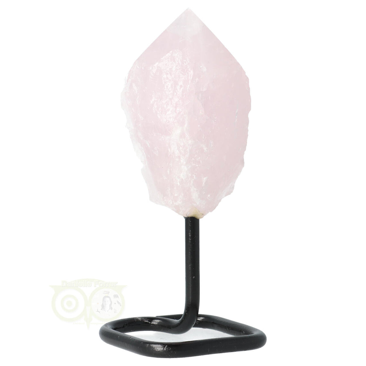 Rosenquarzspitze auf Ständer Nr. 7