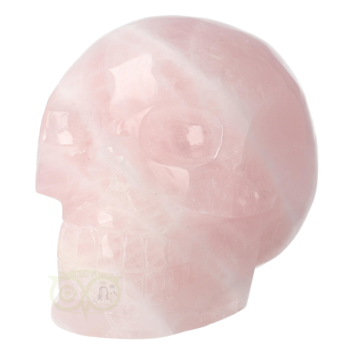 Rozenkwarts Schedel 1578 gram