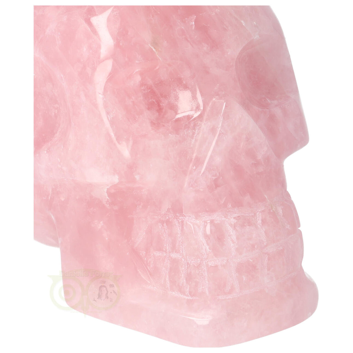 Rozenkwarts Schedel 464 gram