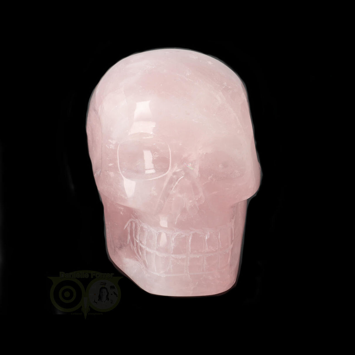 Rose Quartz Skull 711 grams
