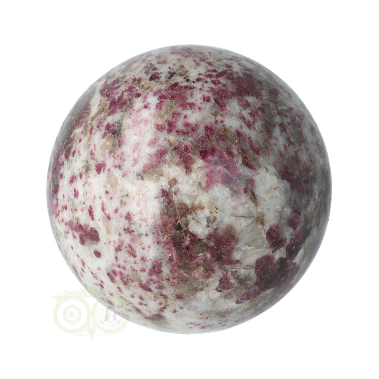 Rubbeliet ( rode toermalijn ) Bol Ø 8.05 cm