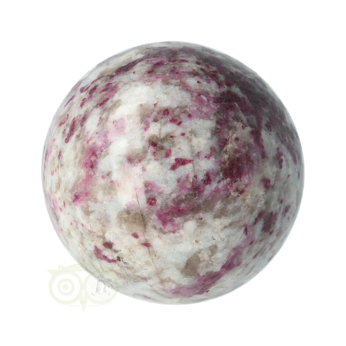 Rubbeliet ( rode toermalijn ) Bol Ø 8.57 cm