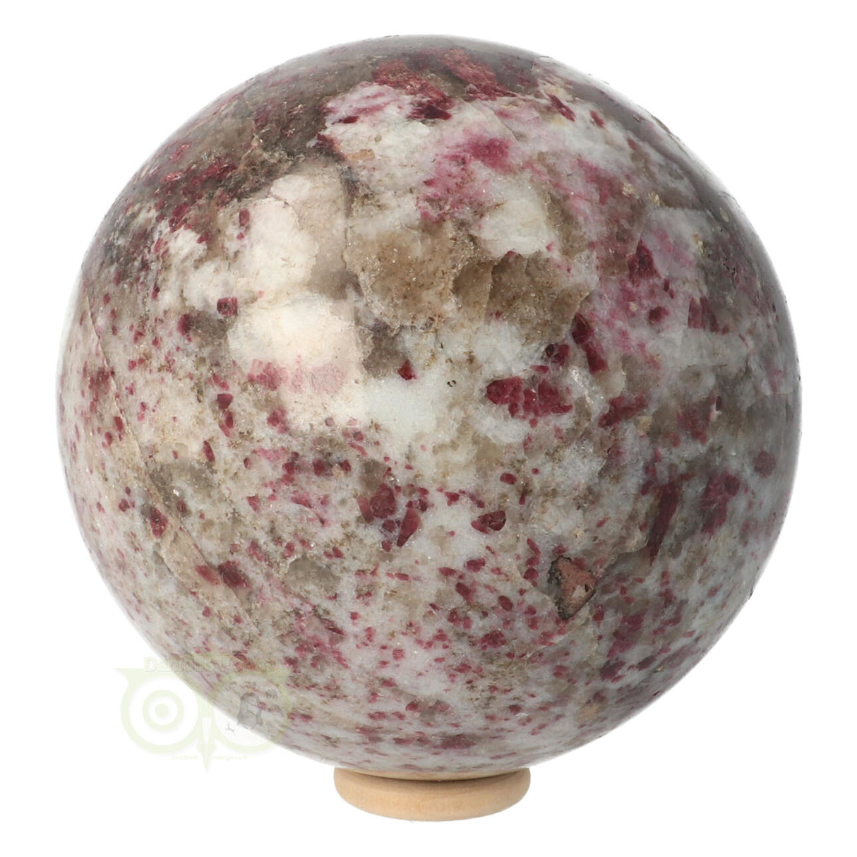 Rubbeliet ( rode toermalijn ) Bol 89 mm 1 kg