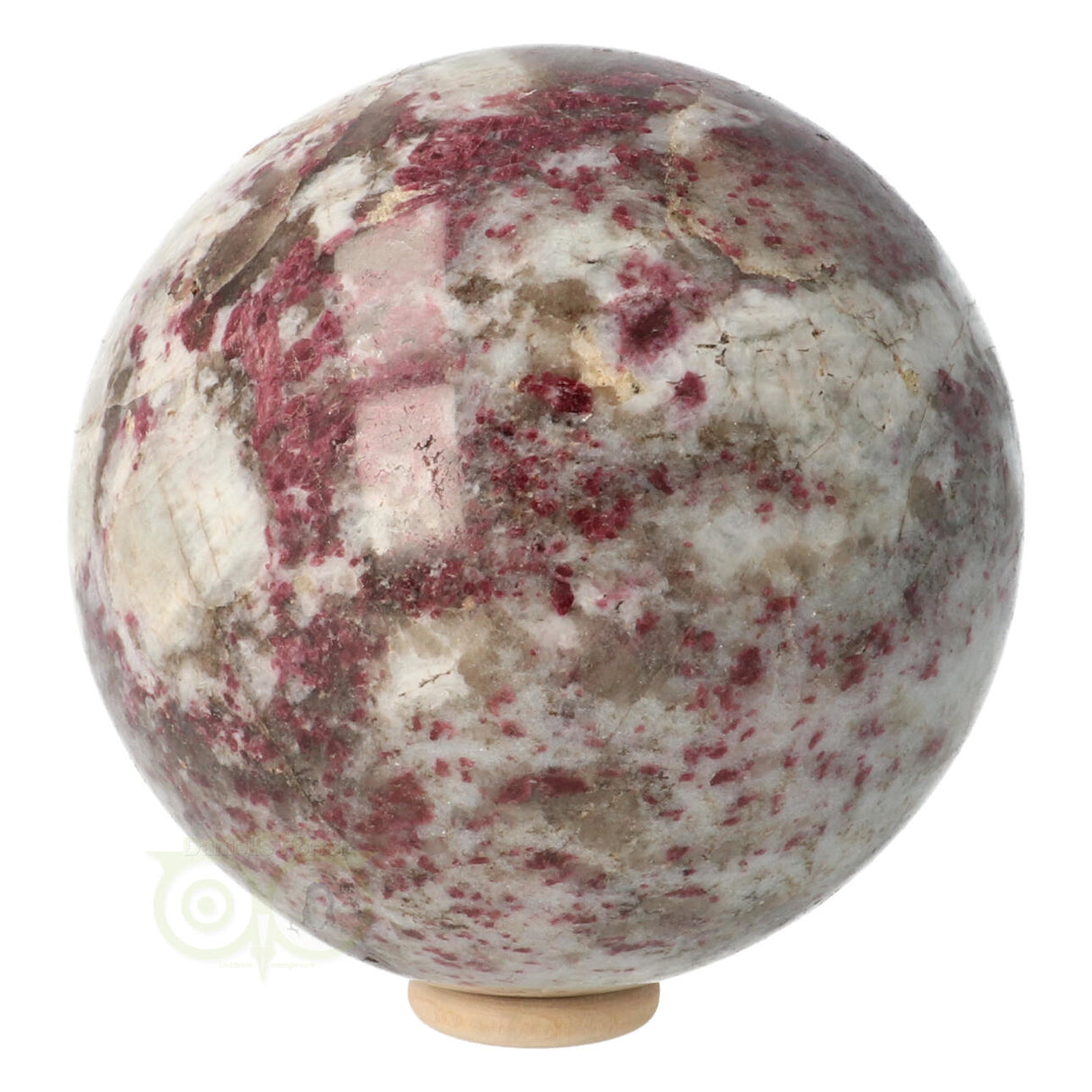 Rubbeliet ( rode toermalijn ) Bol 89 mm 1 kg