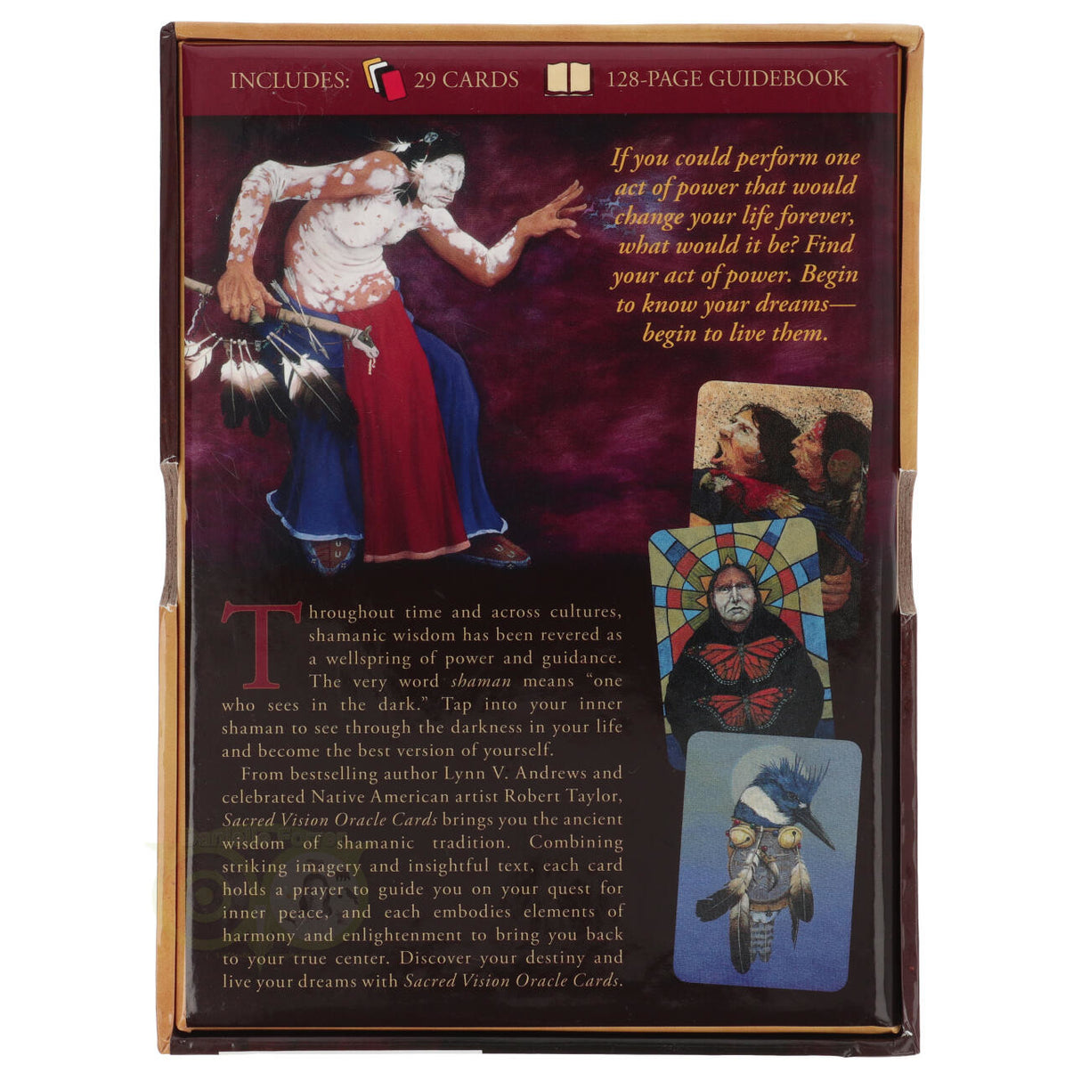 Sacred Vision Oracle Cards - Lynn V. Andrews | Edelstenen Webwinkel - Webshop Danielle Forrer