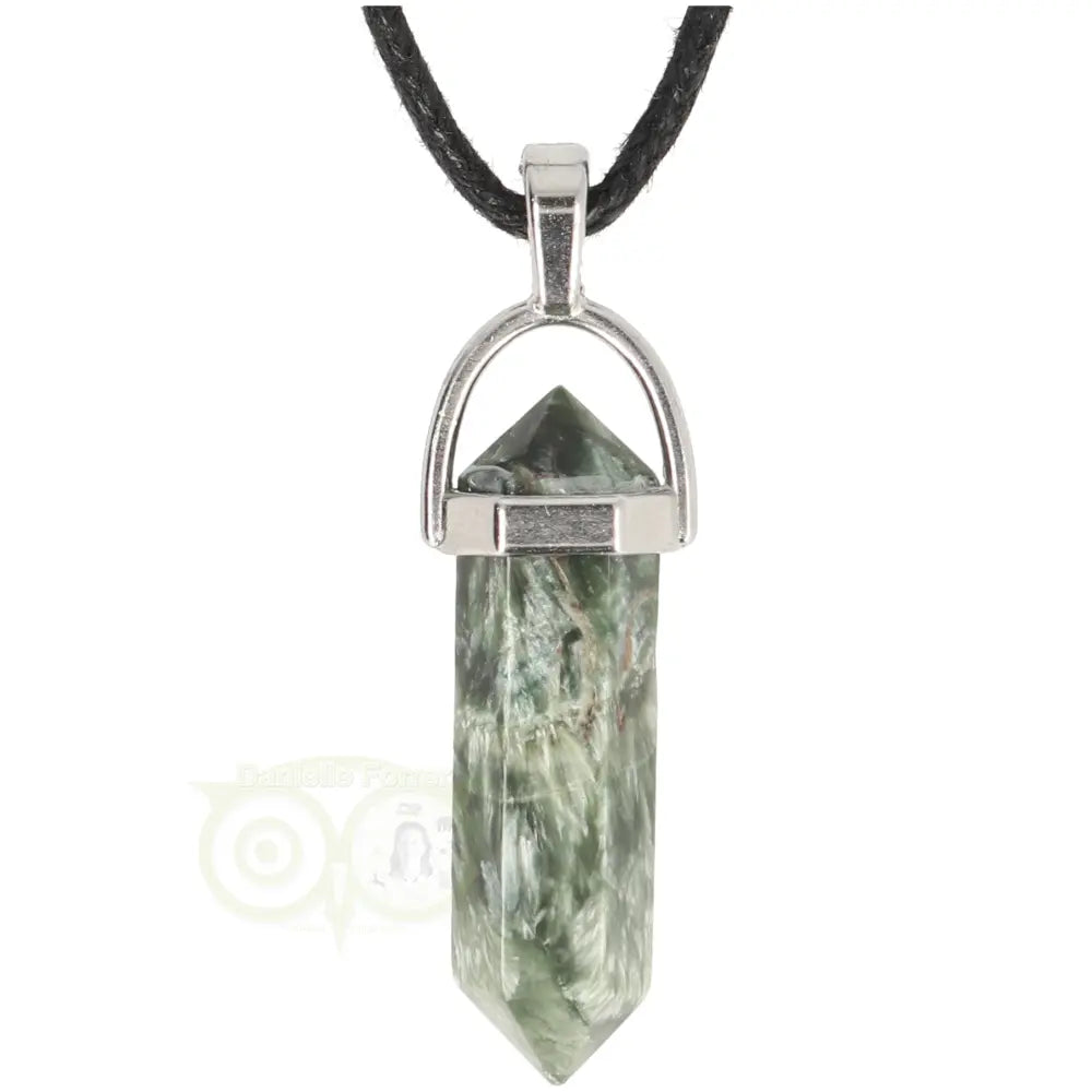 Serafinite double-ended pendant No. 14