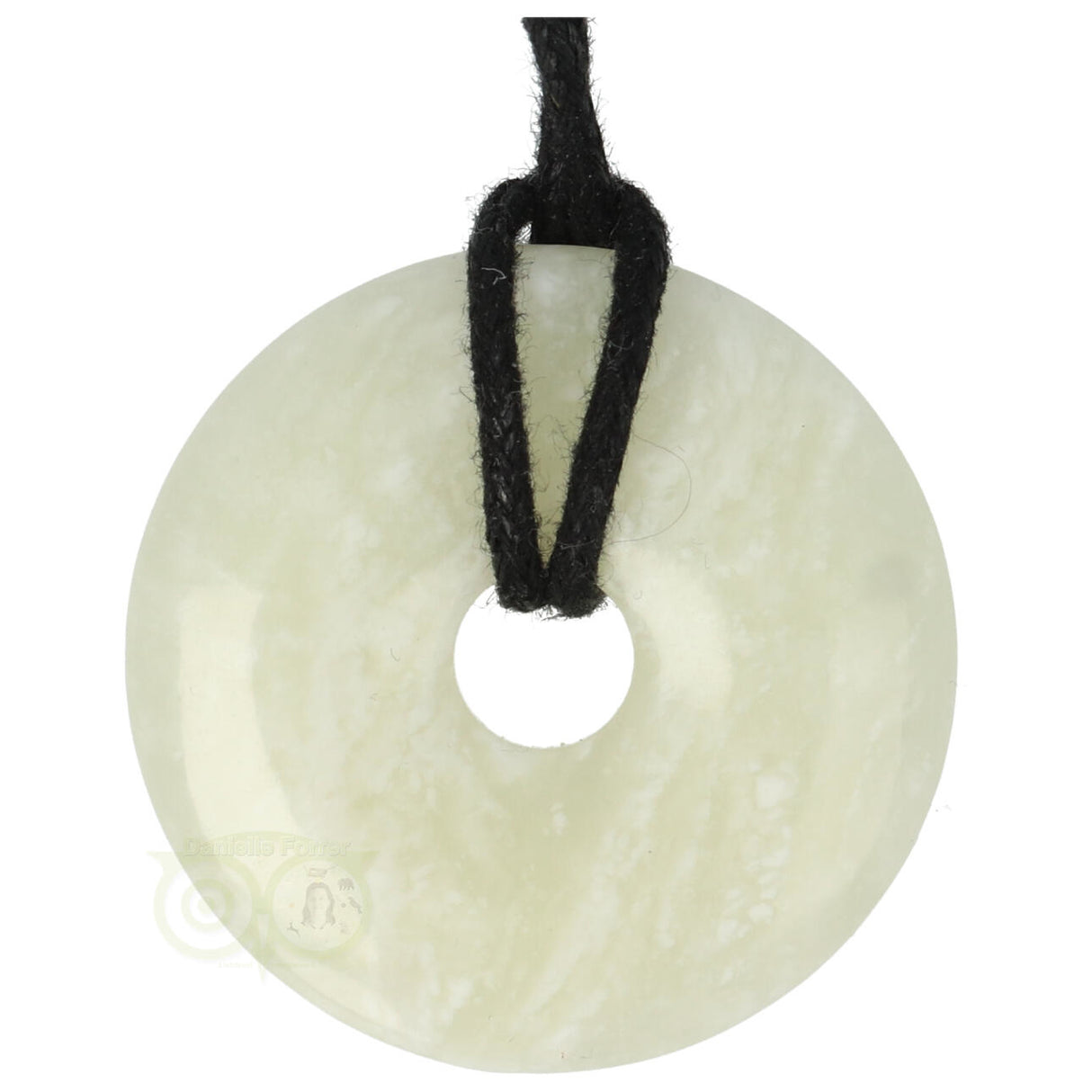 Serpentijn ( New Jade ) Donut Nr 3 - Ø 4 cm