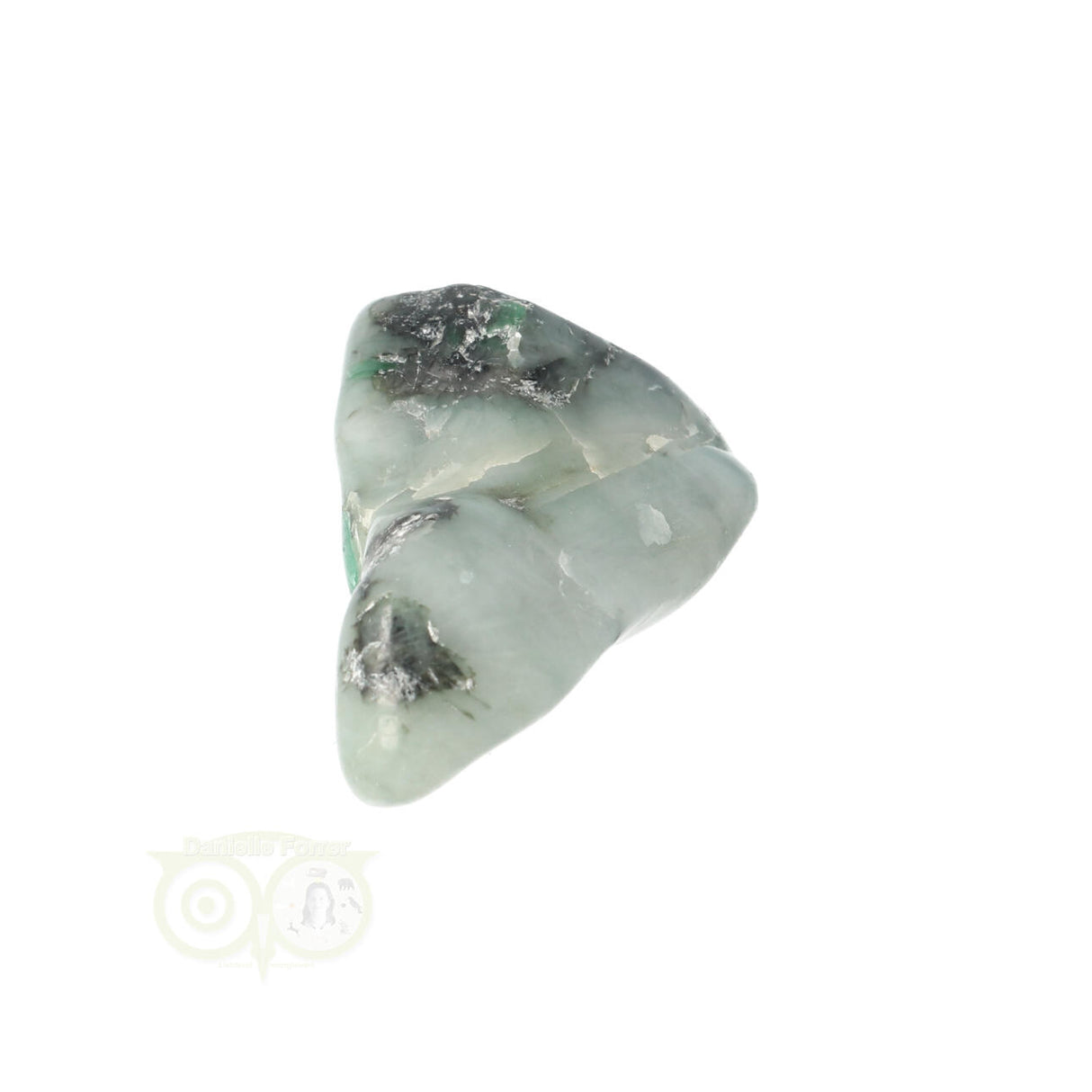 Smaragd trommelsteen Nr 19