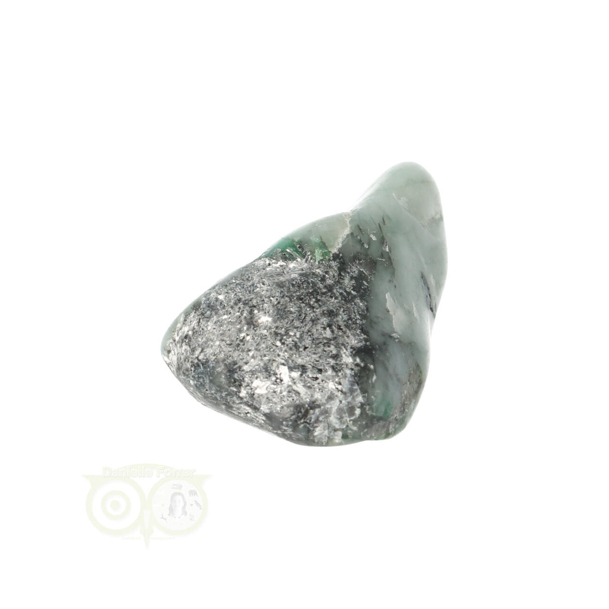 Smaragd trommelsteen Nr 19