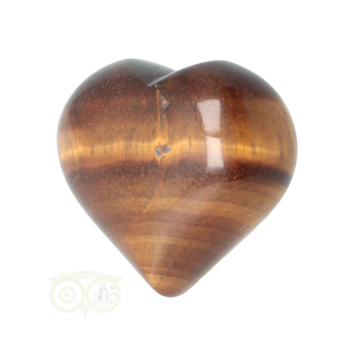 Tigerauge Herz 4 cm Nr. 23