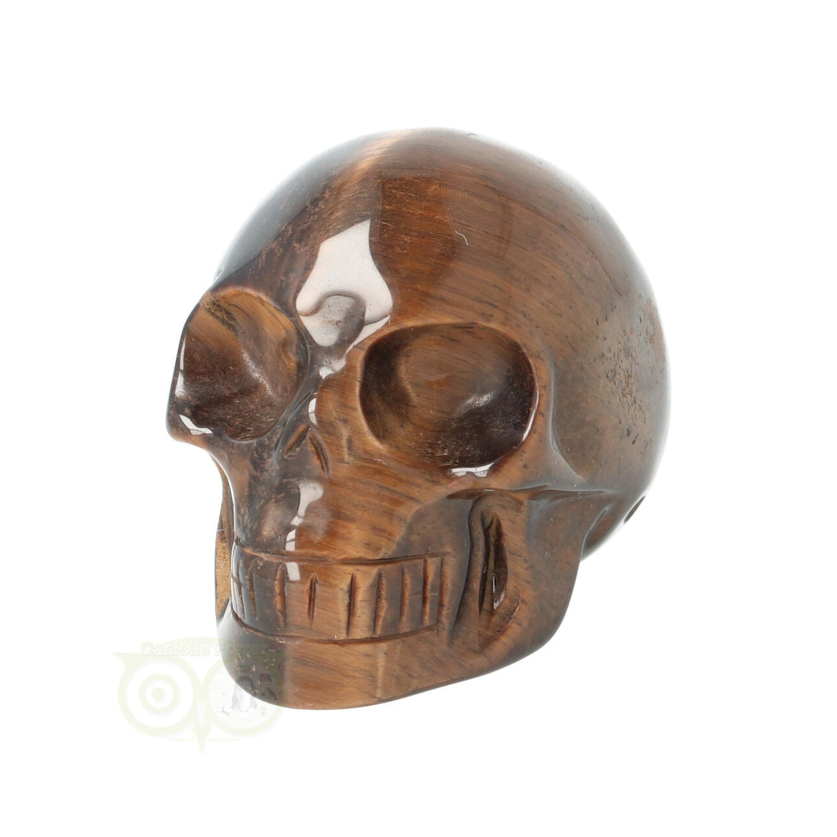 Tiger Eye Skull No. 18