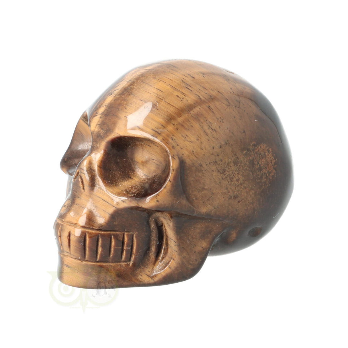 Tiger Eye Skull No. 18