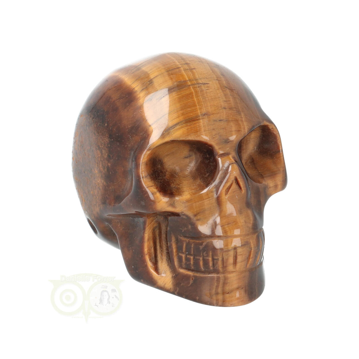 Tiger Eye Skull No. 3