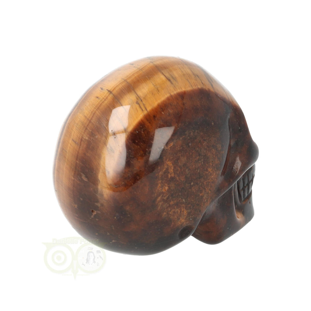 Tiger Eye Skull No. 3