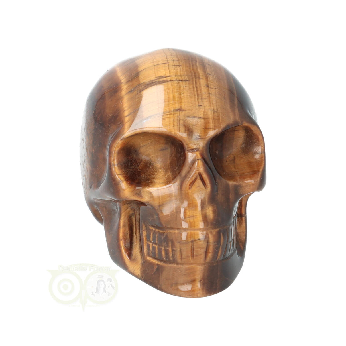Tiger Eye Skull No. 3