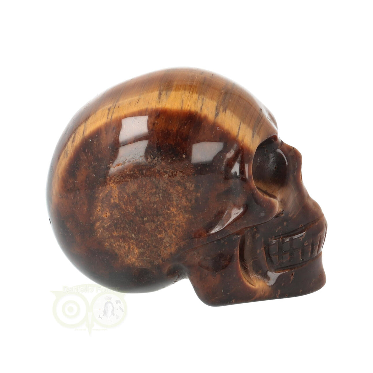 Tiger Eye Skull No. 3