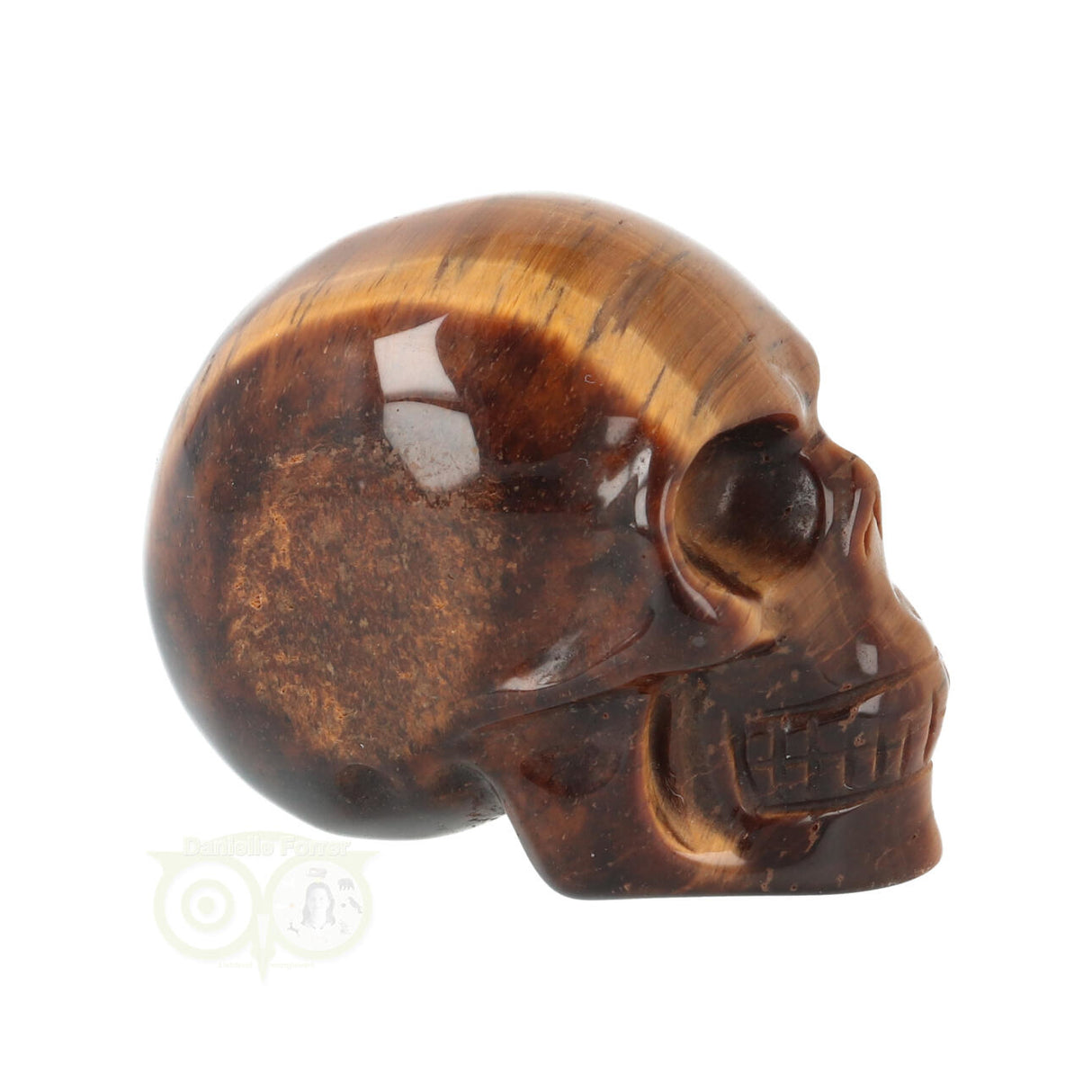 Tiger Eye Skull No. 3