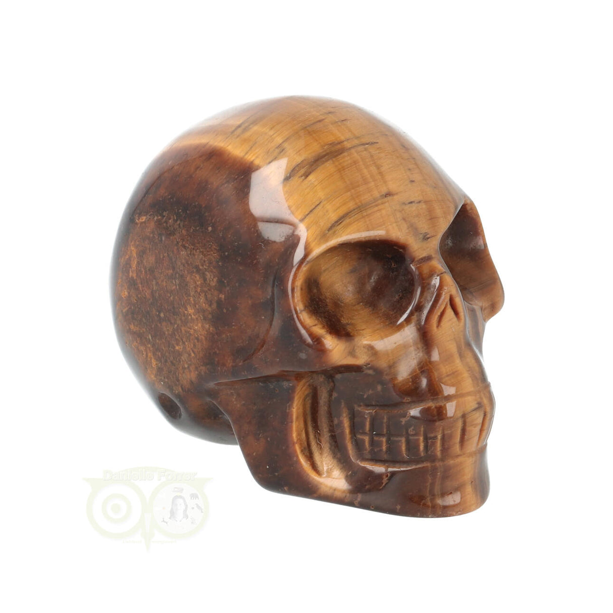 Tiger Eye Skull No. 3