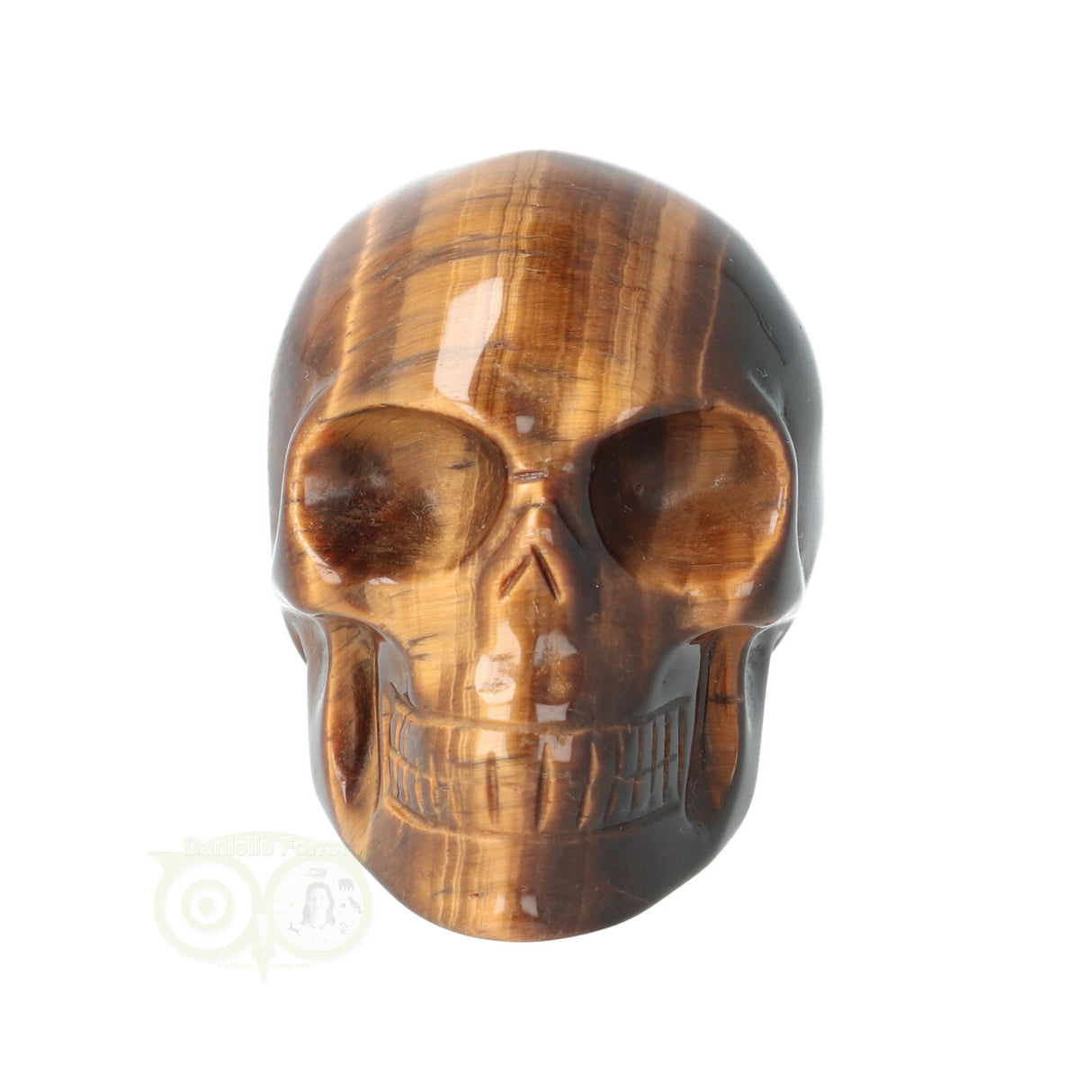 Tiger Eye Skull No. 3