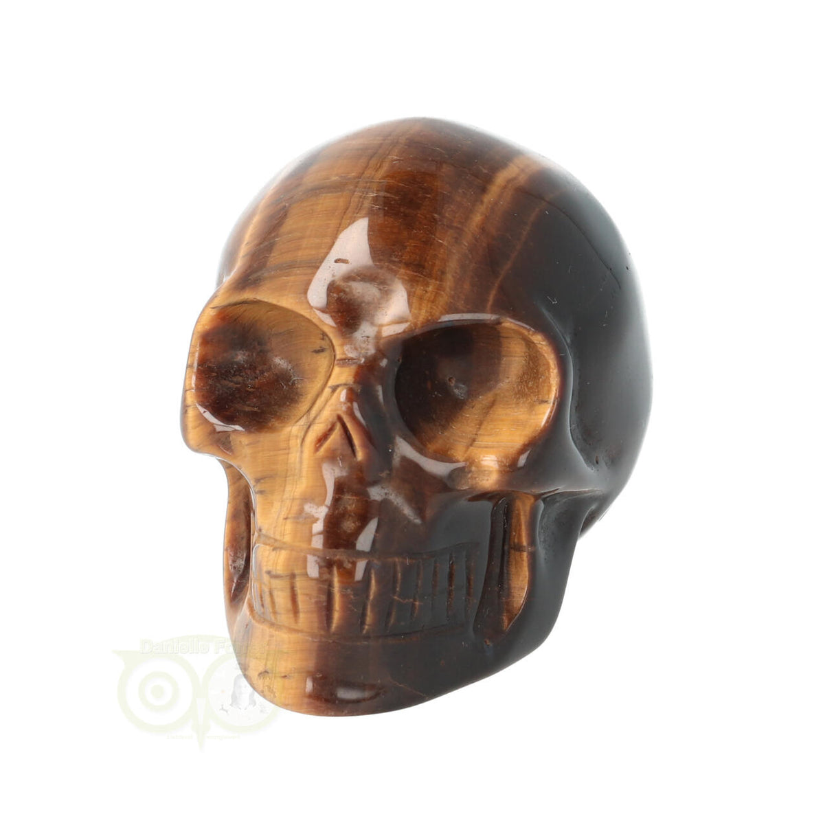 Tiger Eye Skull No. 3
