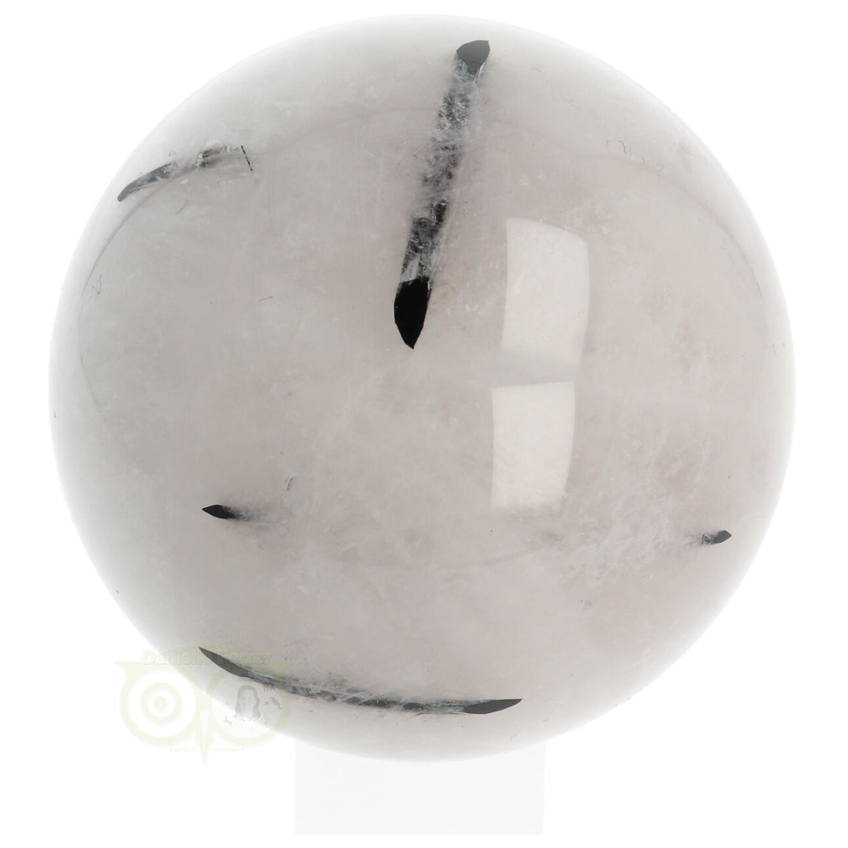 Toermalijn kwarts Bol Nr 25 - Ø 5.73 cm